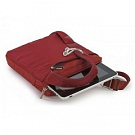    Сумка для ноутбука LF112010RD до 15.6" саржевый нейлон, красный,  плечевой ремень