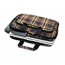    Сумка для  ноутбука, планшета, iPad, ноутбука LF10265R1-YR до 15", полиуретан,  бежевая шотландка