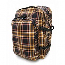    Рюкзак для ноутбука LF10900B до 15.6" кожзам, бежевая шотландка, размер: 330х480х210