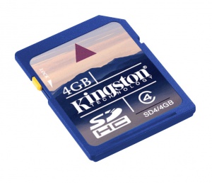 Карта памяти Kingston SDHC 4GB Class 4 Карта памяти Kingston SDHC 4GB Class 4