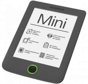 Электронная книга PocketBook Mini, серый Электронная книга PocketBook Mini, серый