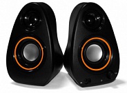    Колонки LF-302, 2*5Вт, USB, Длина кабеля: 1,2М, black-orange