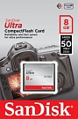 Карта памяти SanDisk CF Ultra 8GB 50MB/s