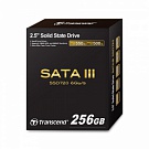 Дисковый флеш накопитель SSD 2,5" Transcend 720 256GB 7mm