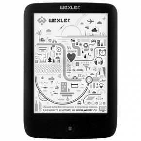 Электронная книга WEXLER Book E6005, 6" E-Ink, черный Электронная книга WEXLER Book E6005, 6" E-Ink, черный