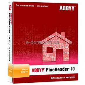 ABBYY FineReader 10 Home Edition ABBYY FineReader 10 Home Edition
