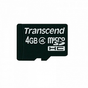 Карта памяти Transcend MicroSDHC 4GB (Class 4) Карта памяти Transcend MicroSDHC 4GB (Class 4)
