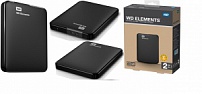 НЖМД WD 2.5 USB 3.00 2TB 5400rpm Elements Portable
