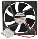    Вентилятор корпусной LogicPower F12B 120MM, 4pin (Molex питание), цвет-черный, DC12V, 0.16A, 1.92