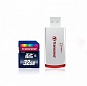 Карта памяти Transcend SDHC 32GB (Class 10) + USB reader Карта памяти Transcend SDHC 32GB (Class 10) + USB reader