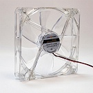    Вентилятор корпусной LogicPower F14С, 4pin (Molex питание), светодиодная подсветка 4 цвета (желты