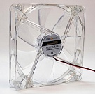    Вентилятор корпусной LogicPower F12C, 4pin (Molex питание), светодиодная подсветка 4 цвета (желты