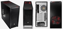 Корпус Element T/Black/No Win/ SECC VK90001N2Z Element T Black
